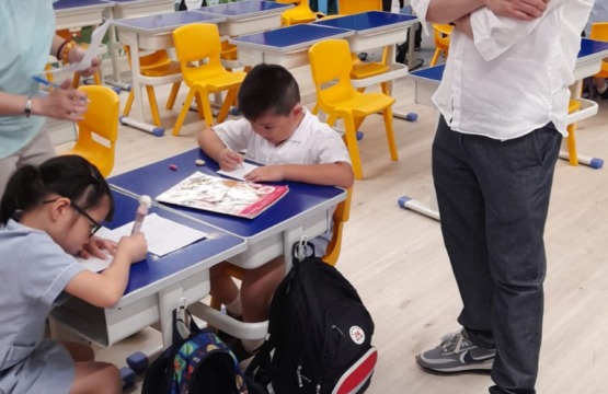 基金會例行探訪 – 走進校園，陪伴孩子成長